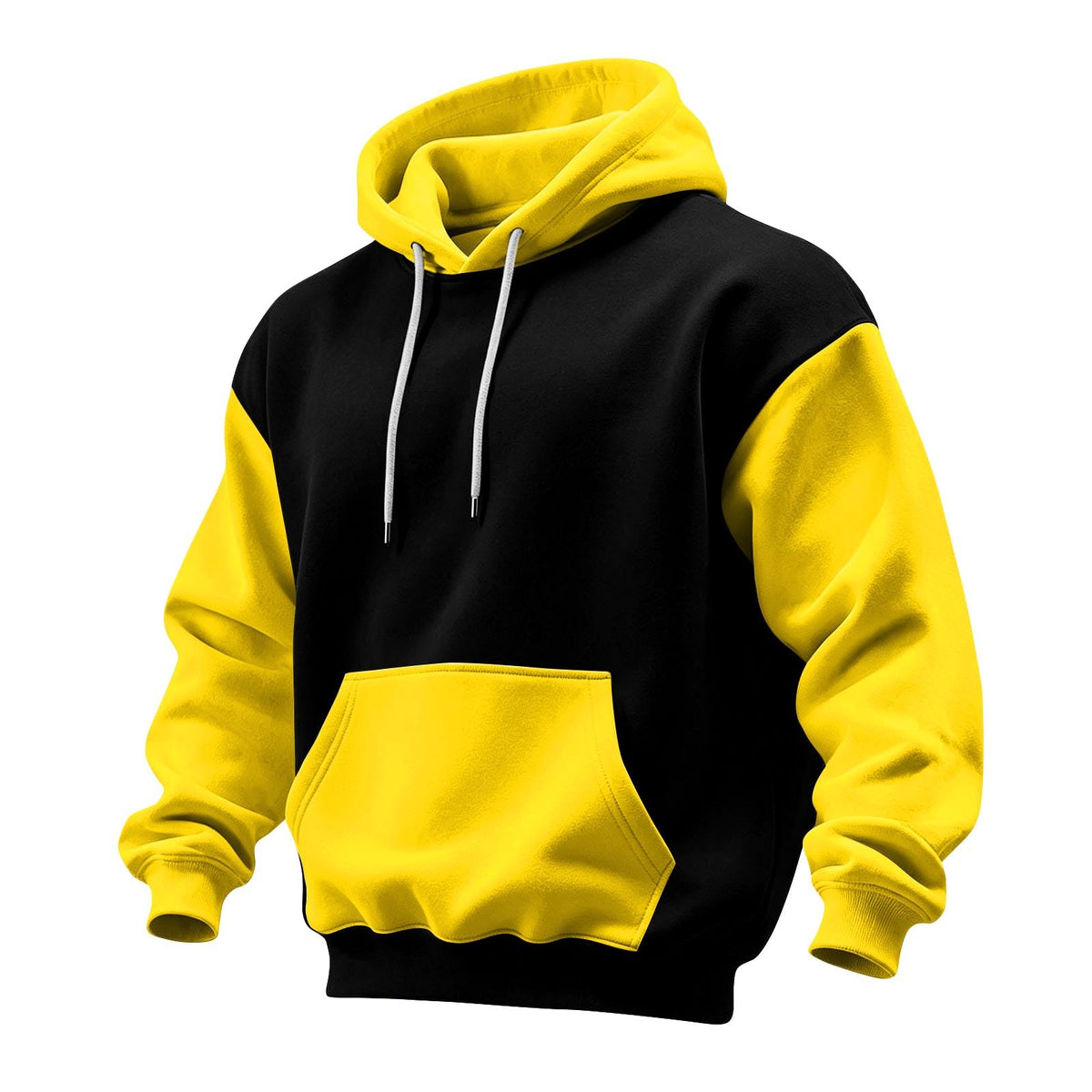 Mens Hoodies Long Sleeve with Pocket Pullover Hoodie Fashion Fall Winter Sweatshirt