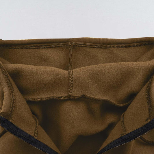 Hoodies for Men Quarter Zip Sweatshirt Tactical Cargo Pullover with Pockets