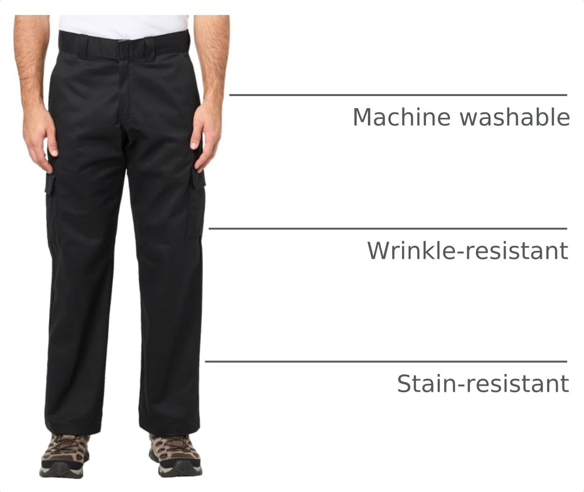 Dickies Men's Relaxed Fit Cargo Work Pants