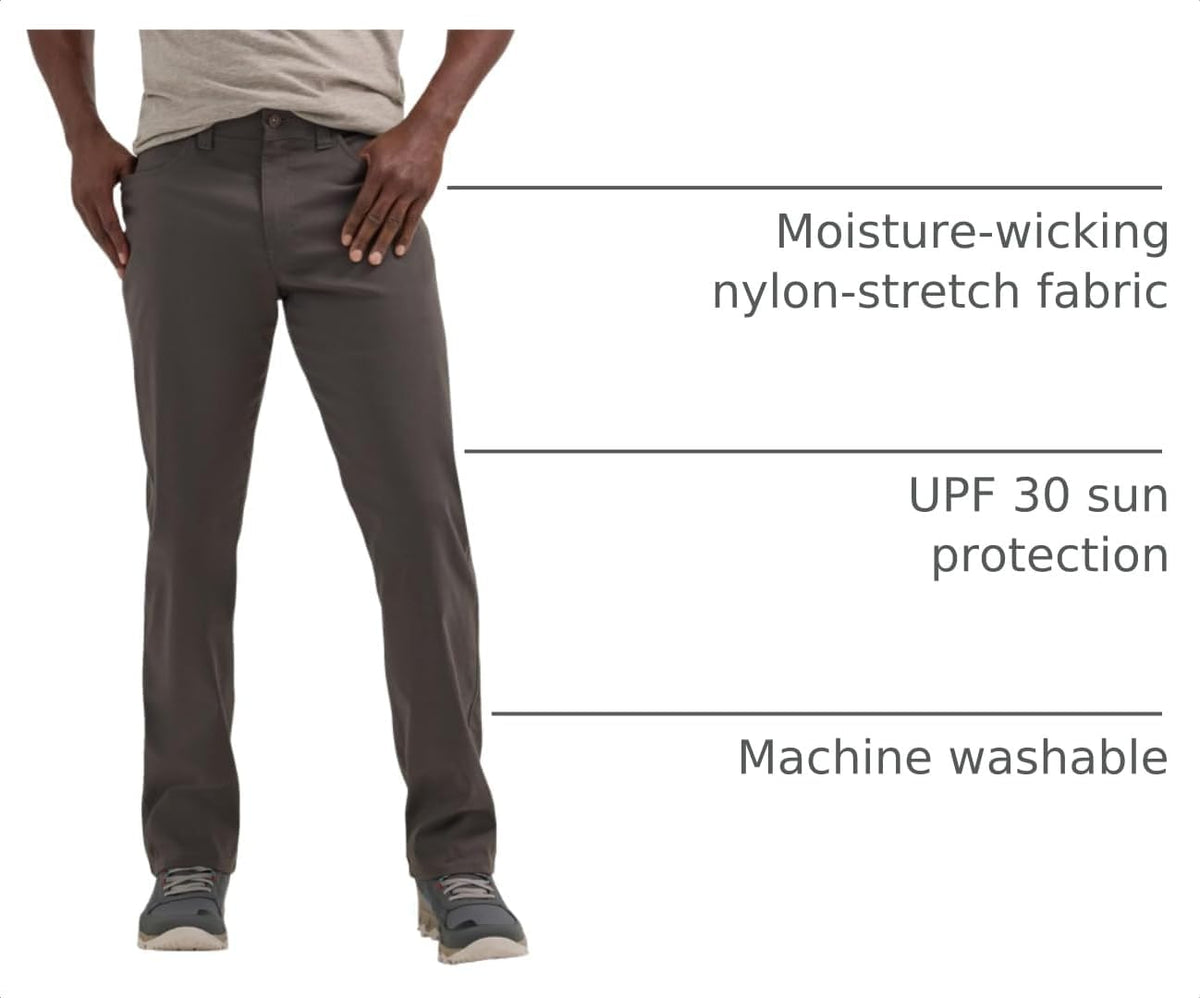 Wrangler Authentics Men's Performance 5 Pocket Outdoor Pant