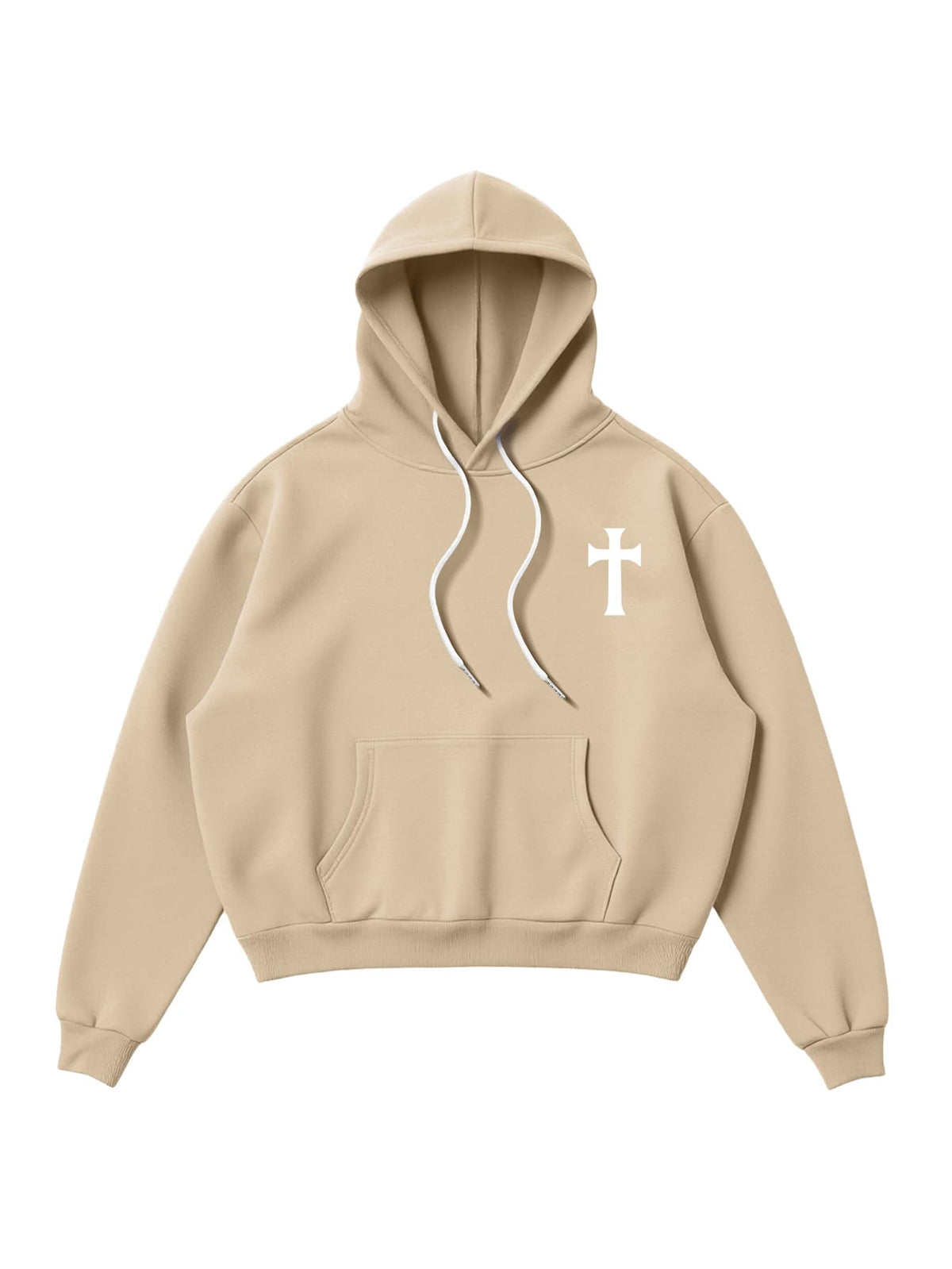 SOLY HUX Men's Graphic Print Hoodies Drawstring Drop Shoulder Sweatshirt