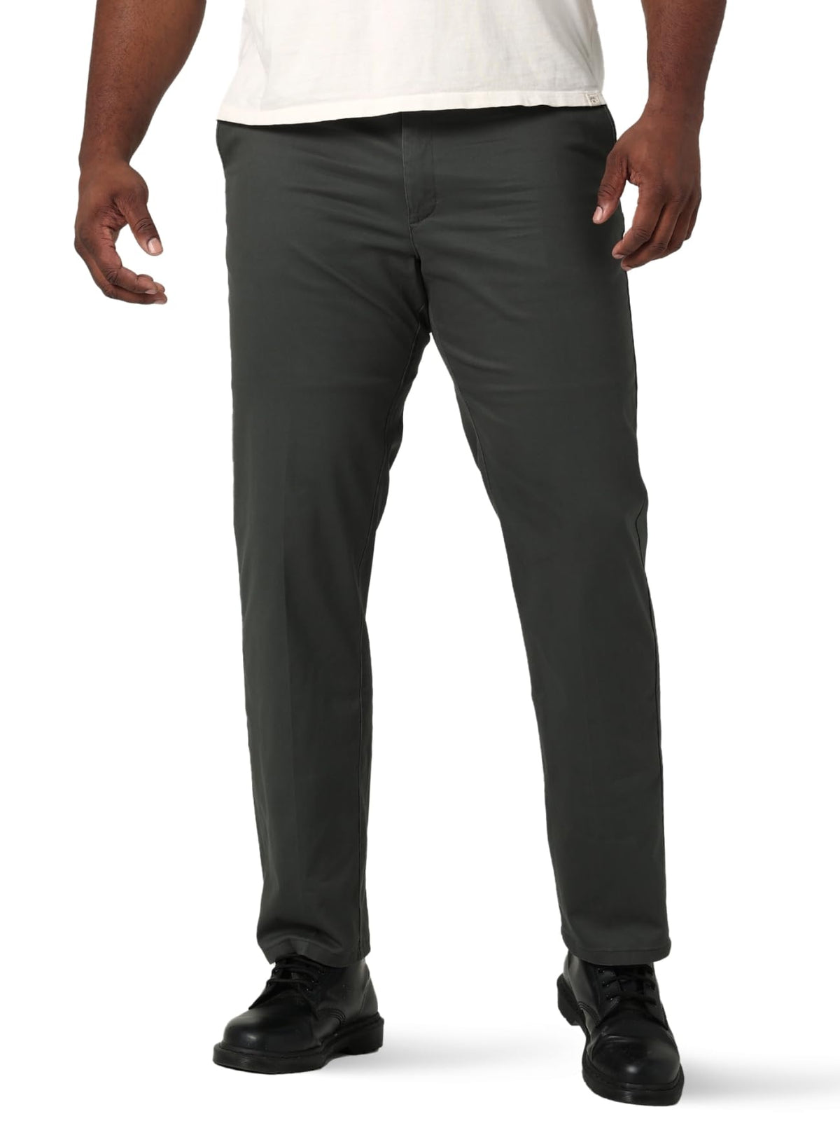 Lee Men's Big & Tall Extreme Motion Flat Front Regular Straight Pant