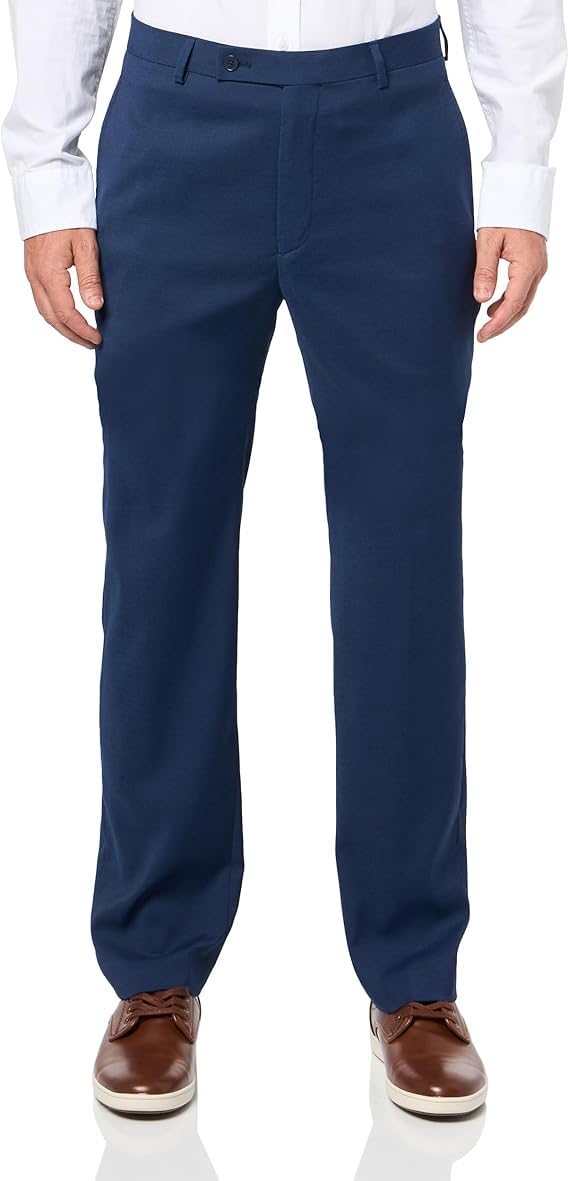 Calvin Klein Men's Modern Fit Dress Pants | Suit Pants for Men | Performance Stretch Fabric, Flat Front, Ready-to-Wear