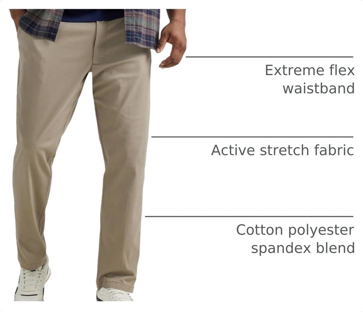 Lee Men's Big & Tall Performance Series Extreme Comfort Relaxed Pant