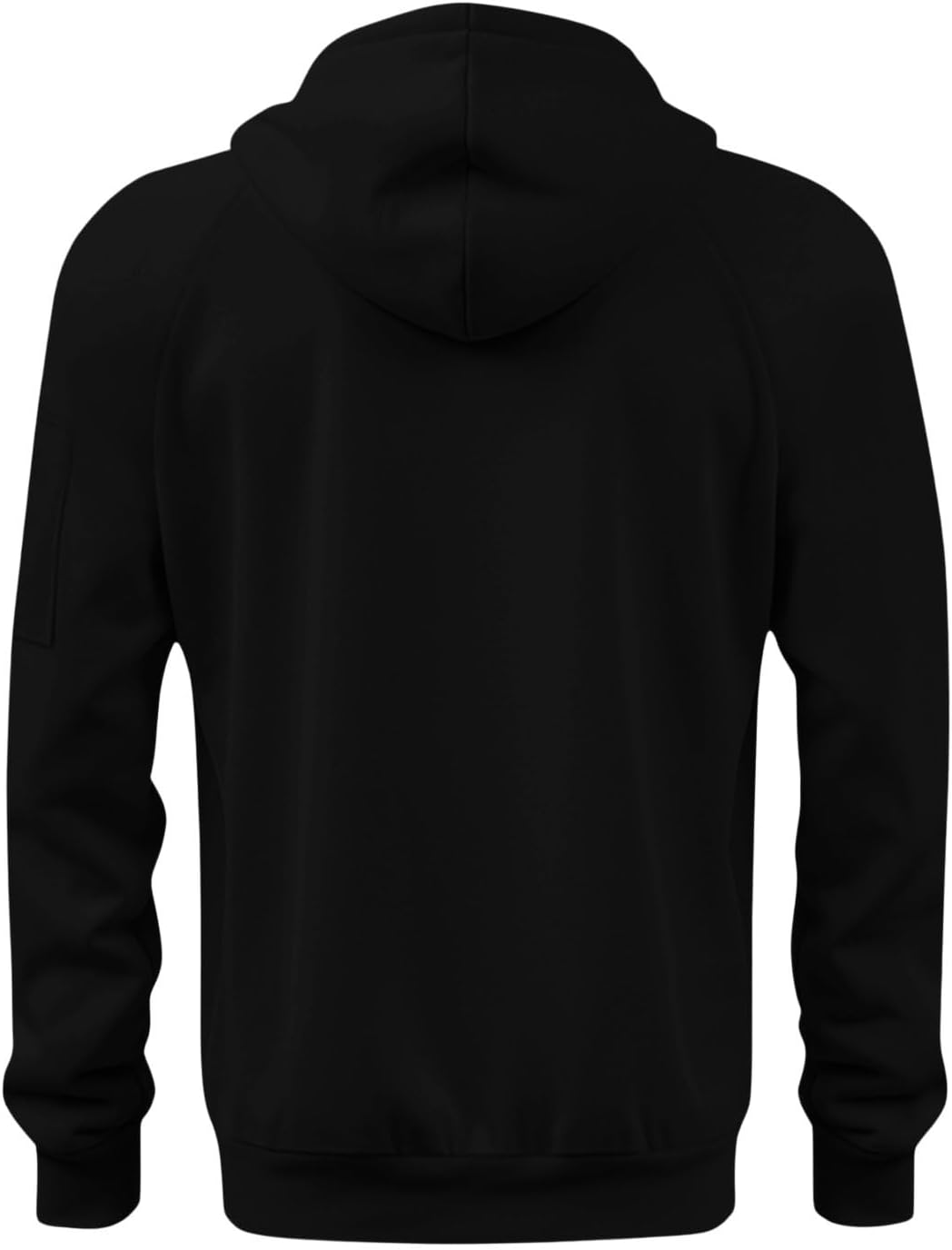 Tactical Hoodies for Men Full Zip Up Fleece Lined Cargo Sweatshirts