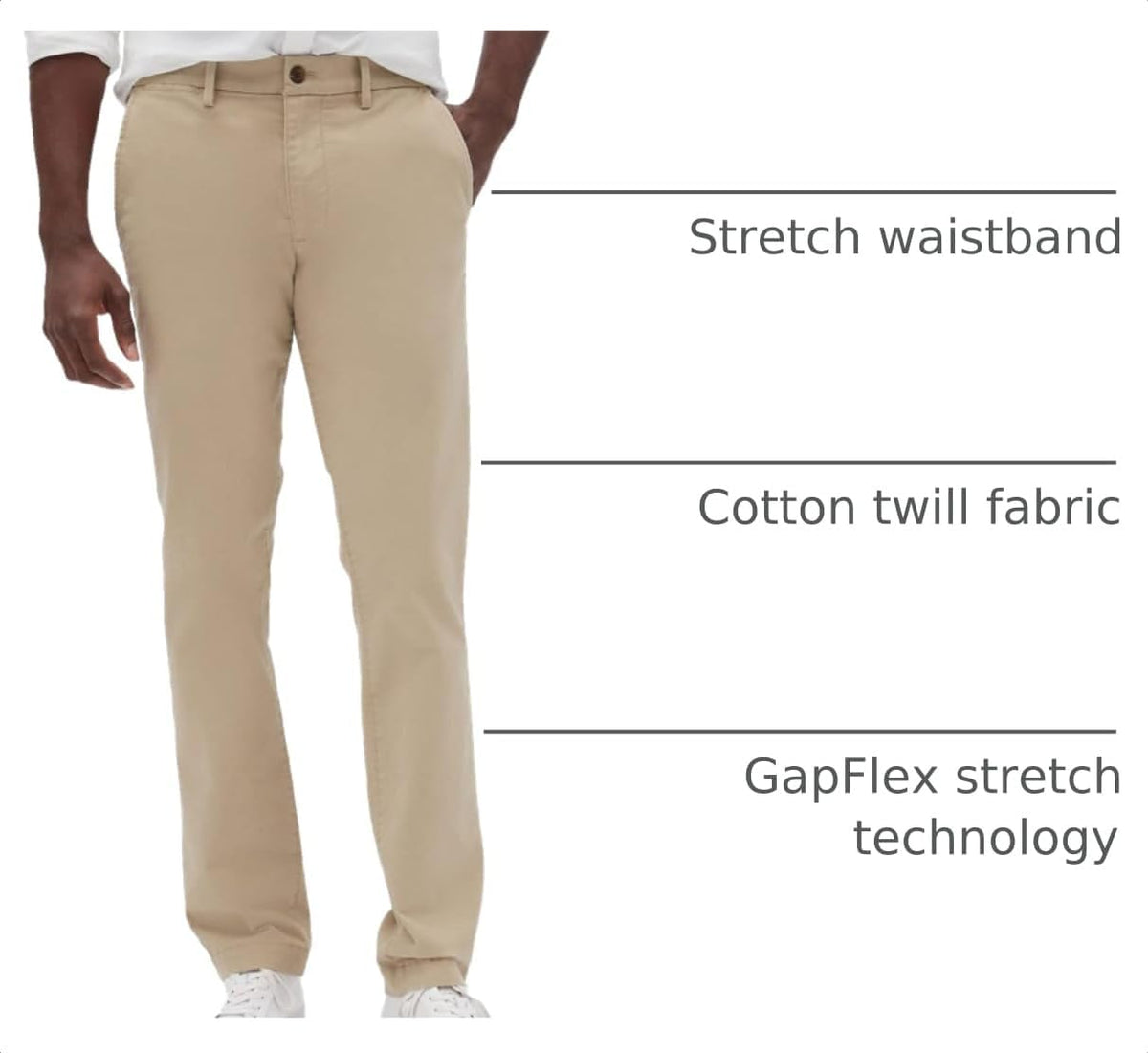 Gap Men's Essential Slim Fit Chino Pants