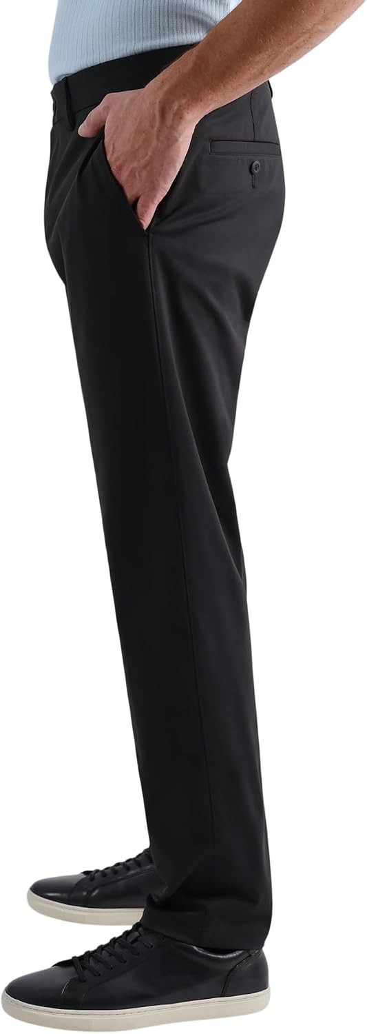 Haggar Sport Men's Straight Fit Travel Performance Pant
