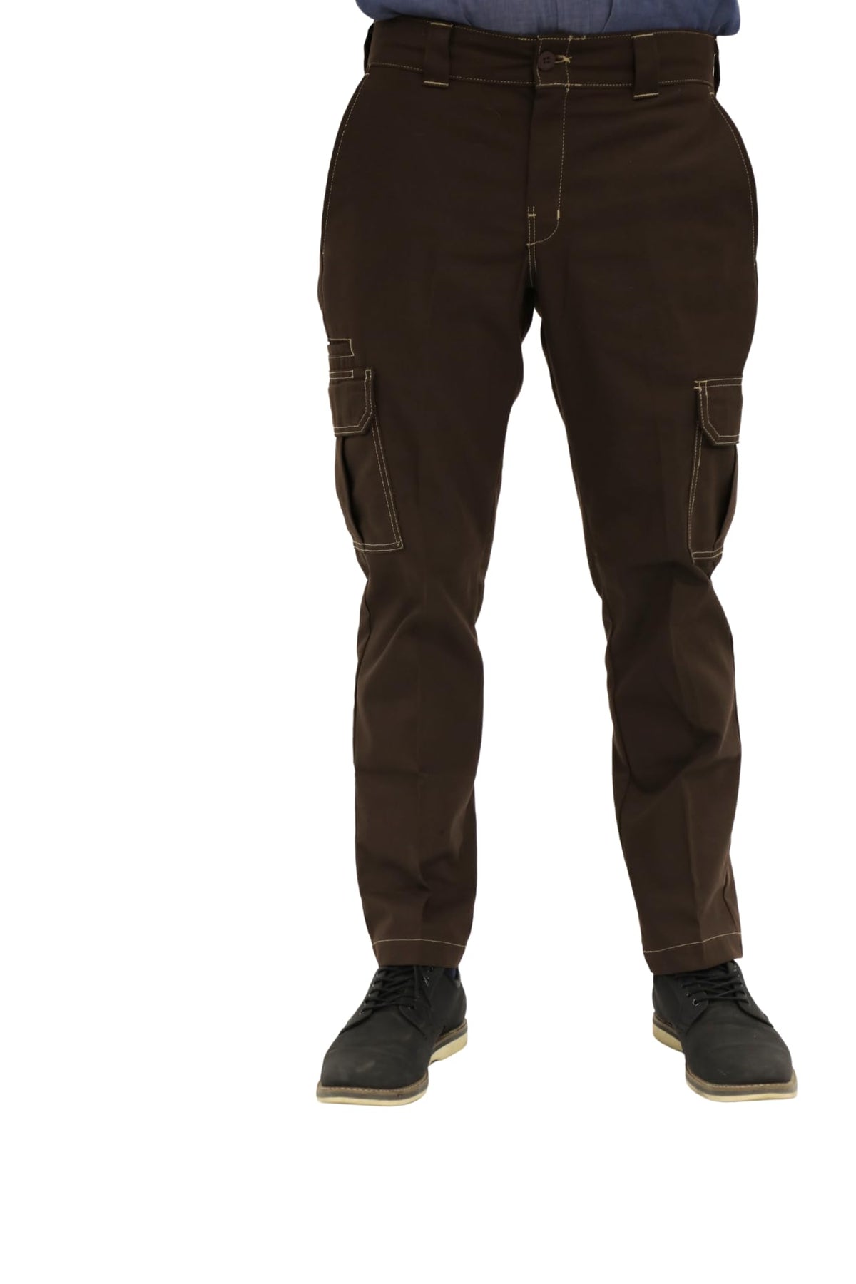 Dickies Men’s Flex Slim Straight Cargo Pants – Stretch Work Pants with Utility Pockets, Ideal for Uniform or Office Wear