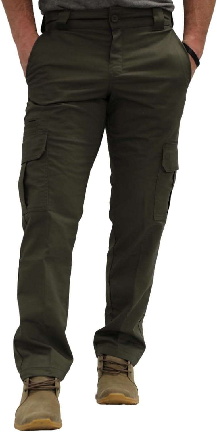 Dickies Men’s Flex Slim Straight Cargo Pants – Stretch Work Pants with Utility Pockets, Ideal for Uniform or Office Wear