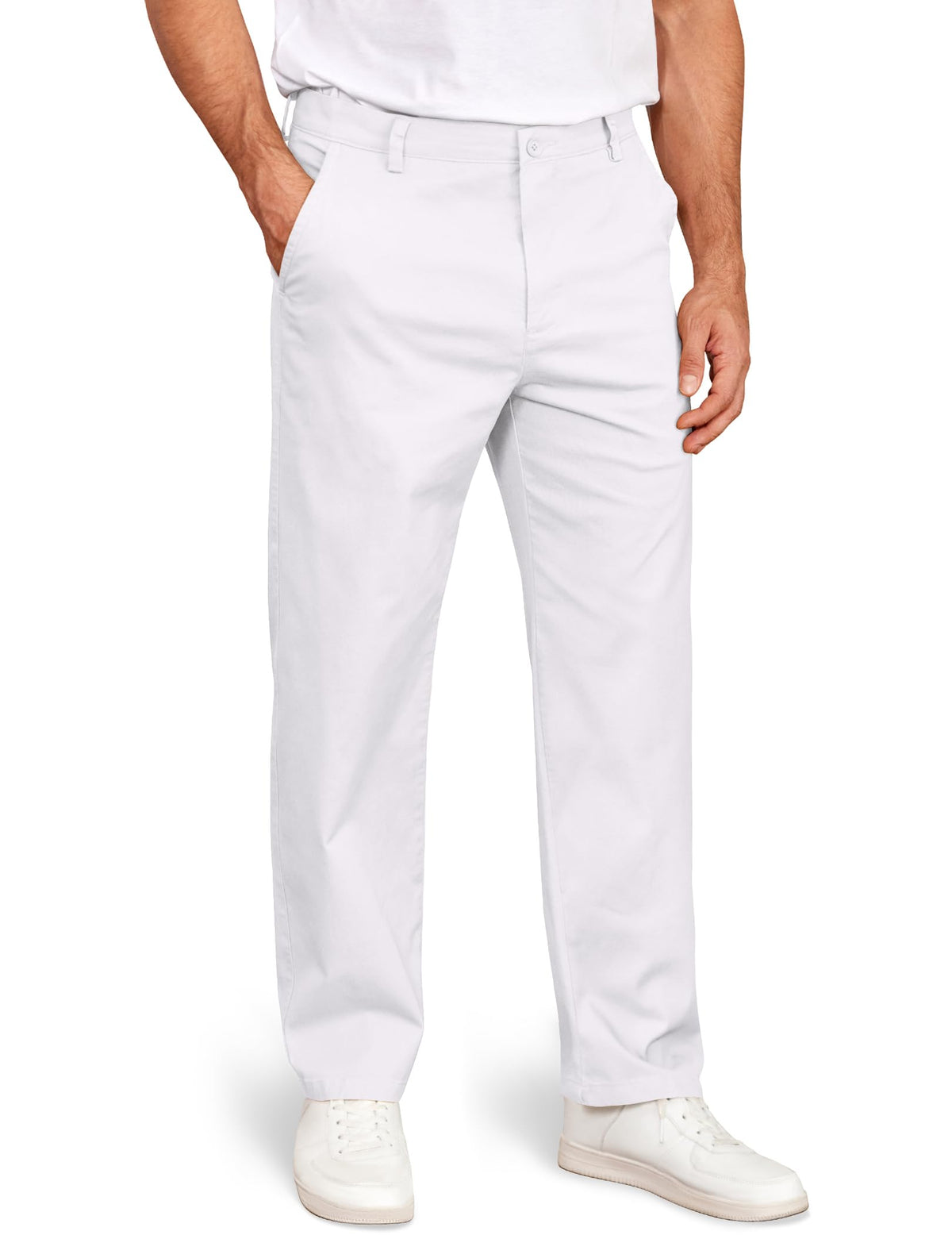 COOFANDY Men's Casual Chinos Pants Classic Stretch Relaxed Fit Khaki Pants