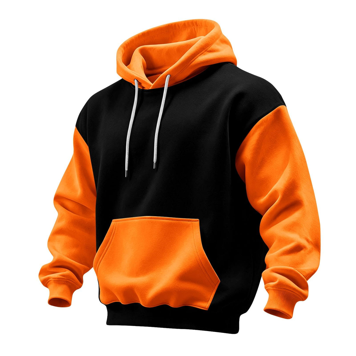 Mens Hoodies Long Sleeve with Pocket Pullover Hoodie Fashion Fall Winter Sweatshirt