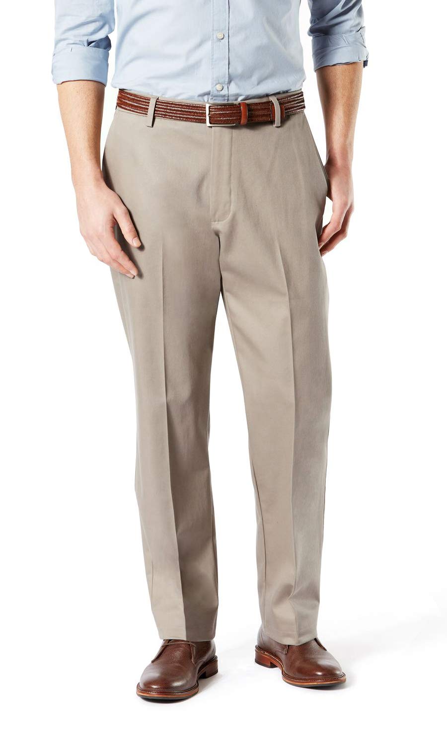 Dockers Men's Classic Fit Signature Khaki Lux Cotton Stretch Pants