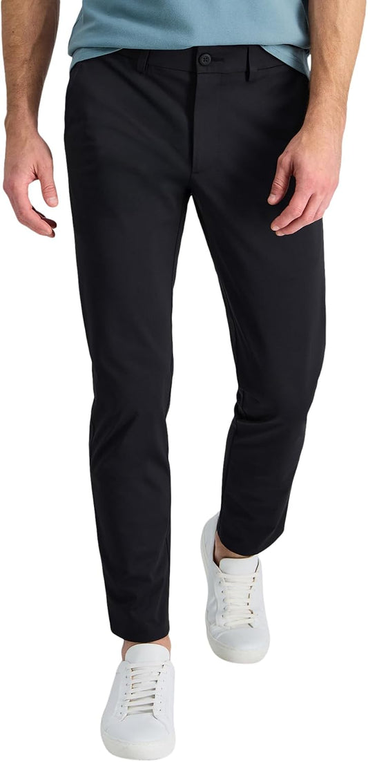 Haggar Sport Men's Straight Fit Travel Performance Pant