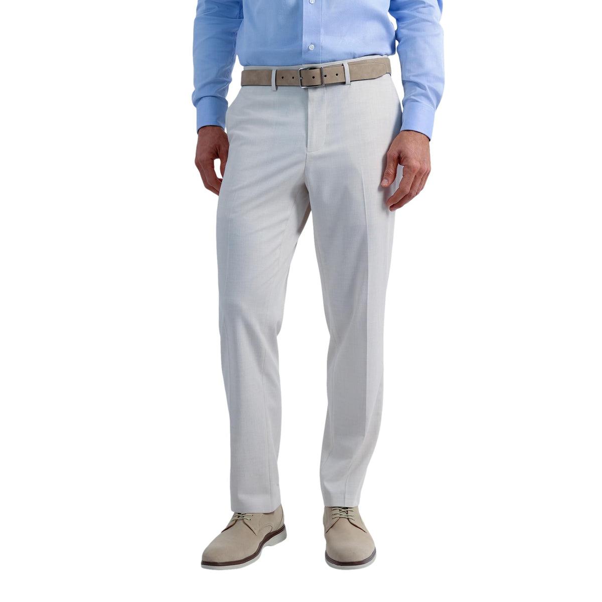 Haggar Men's Haggar Men’s Jmh 4-Way Stretch Slim Fit Flat Front Dress Pant