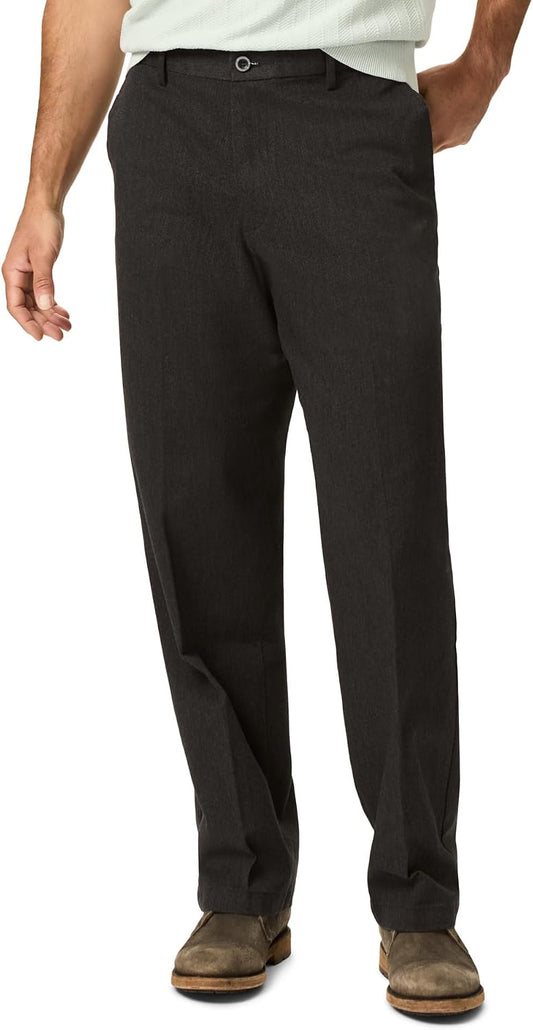 Dockers Men's Comfort Khaki Stretch Relaxed-fit Flat-Front Pant