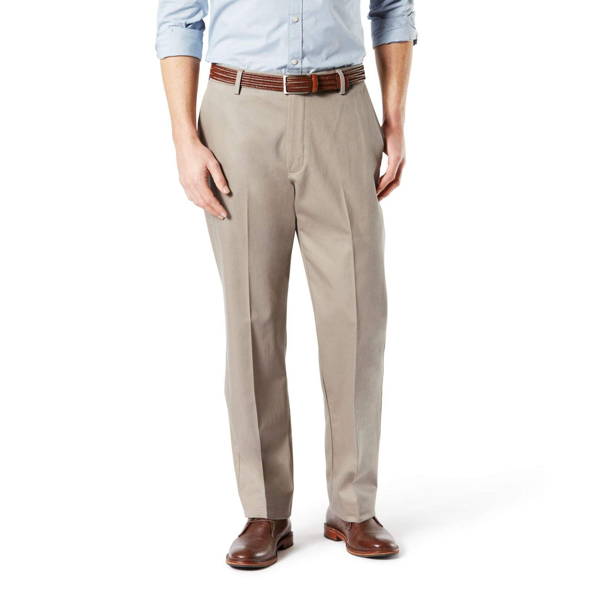 Dockers Men's Classic Fit Signature Khaki Lux Cotton Stretch Pants