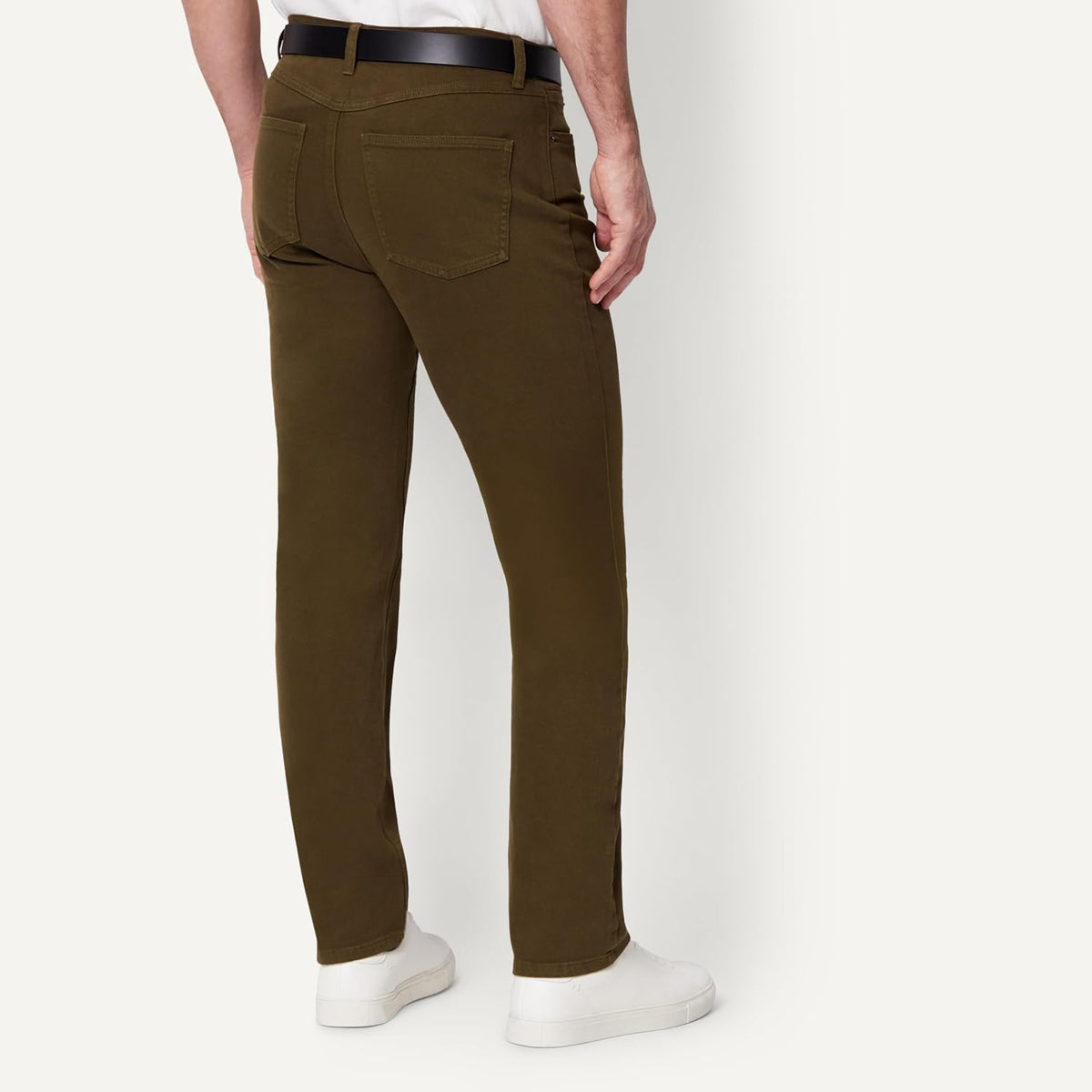 Amazon Essentials Men's Regular Fit Garment Dyed Five Pocket Pant