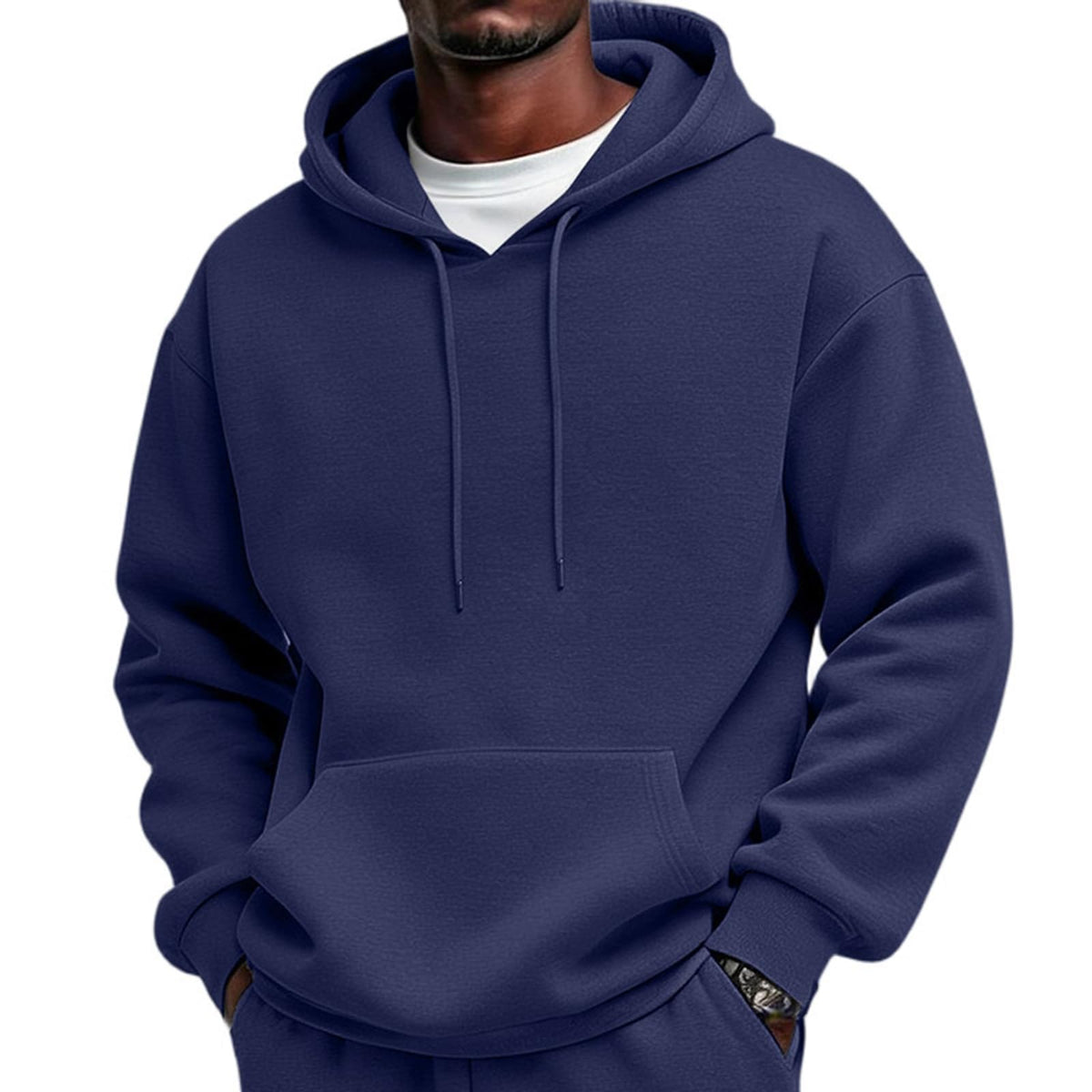 Oversized Hoodies for Men Casual Fleece Long Sleeve Hooded Sweatshirt