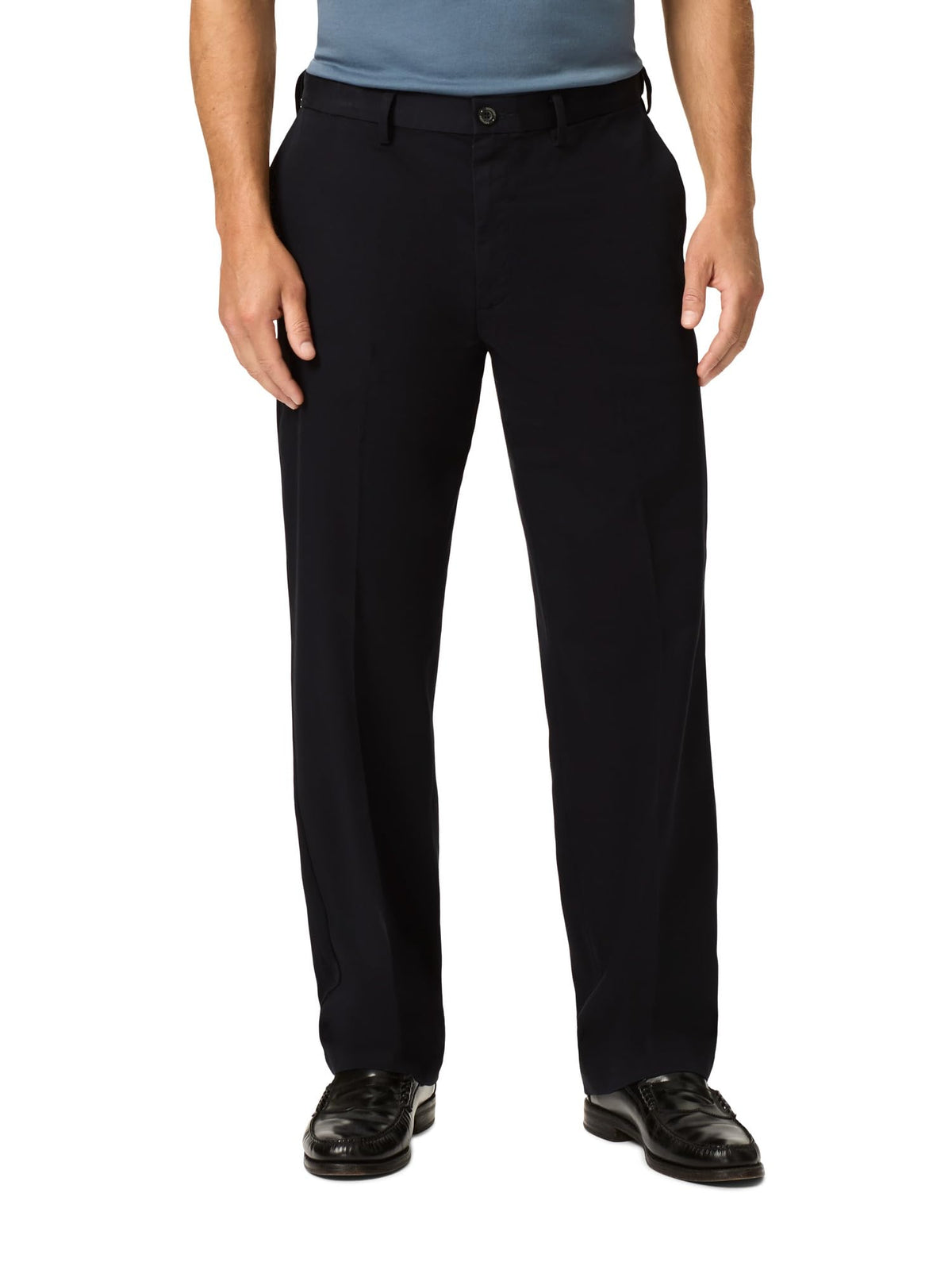Dockers Men's Comfort Khaki Stretch Relaxed-fit Flat-Front Pant