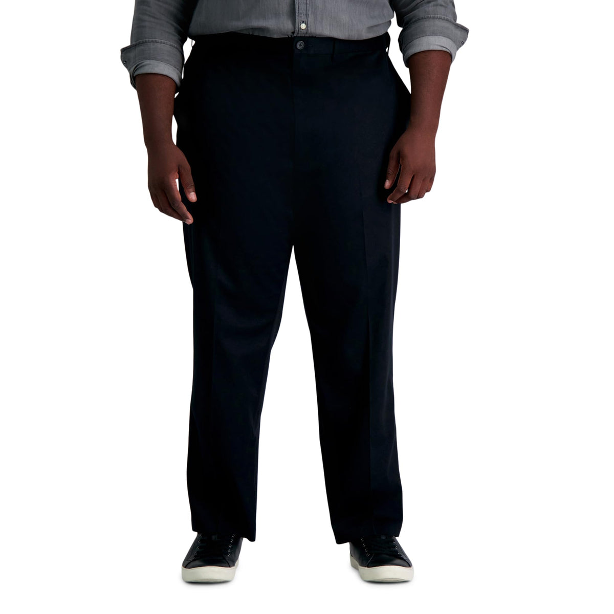 Haggar Men's Classic Fit Premium No Iron Khaki Pant