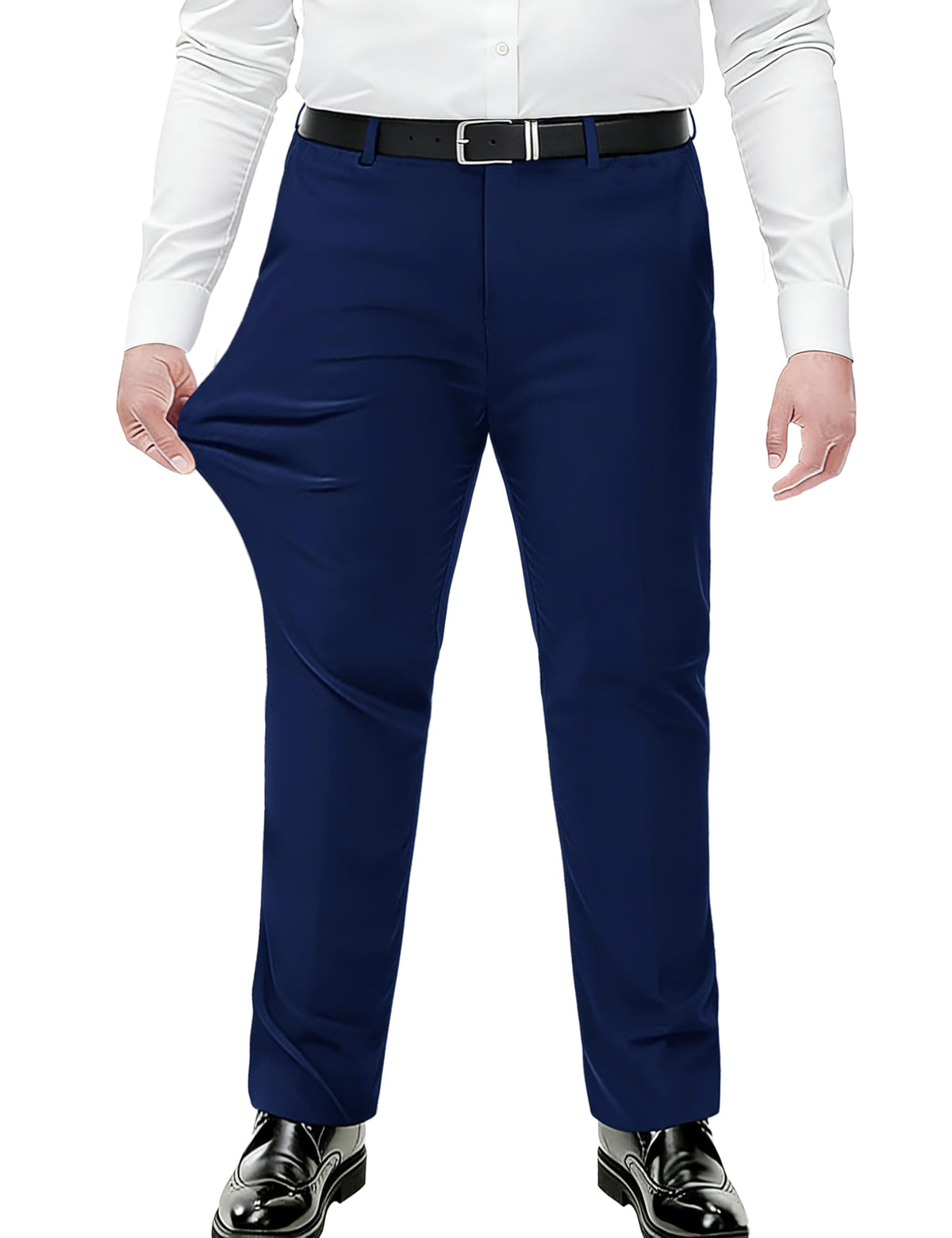 4-Way Stretch Men’s Dress Pants| 3 Fits: Slim/Regular/Plus