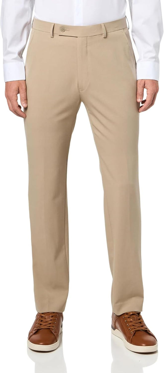 Calvin Klein Men's Slim Fit Stretch Dress Suit Pants for Men, Ultra-Tapered, Wrinkle-Resistant, Moisture-Wicking Fabric