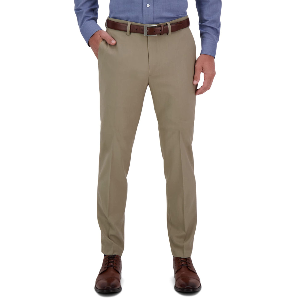 Haggar Men's Slim Fit Premium Comfort Dress Pant