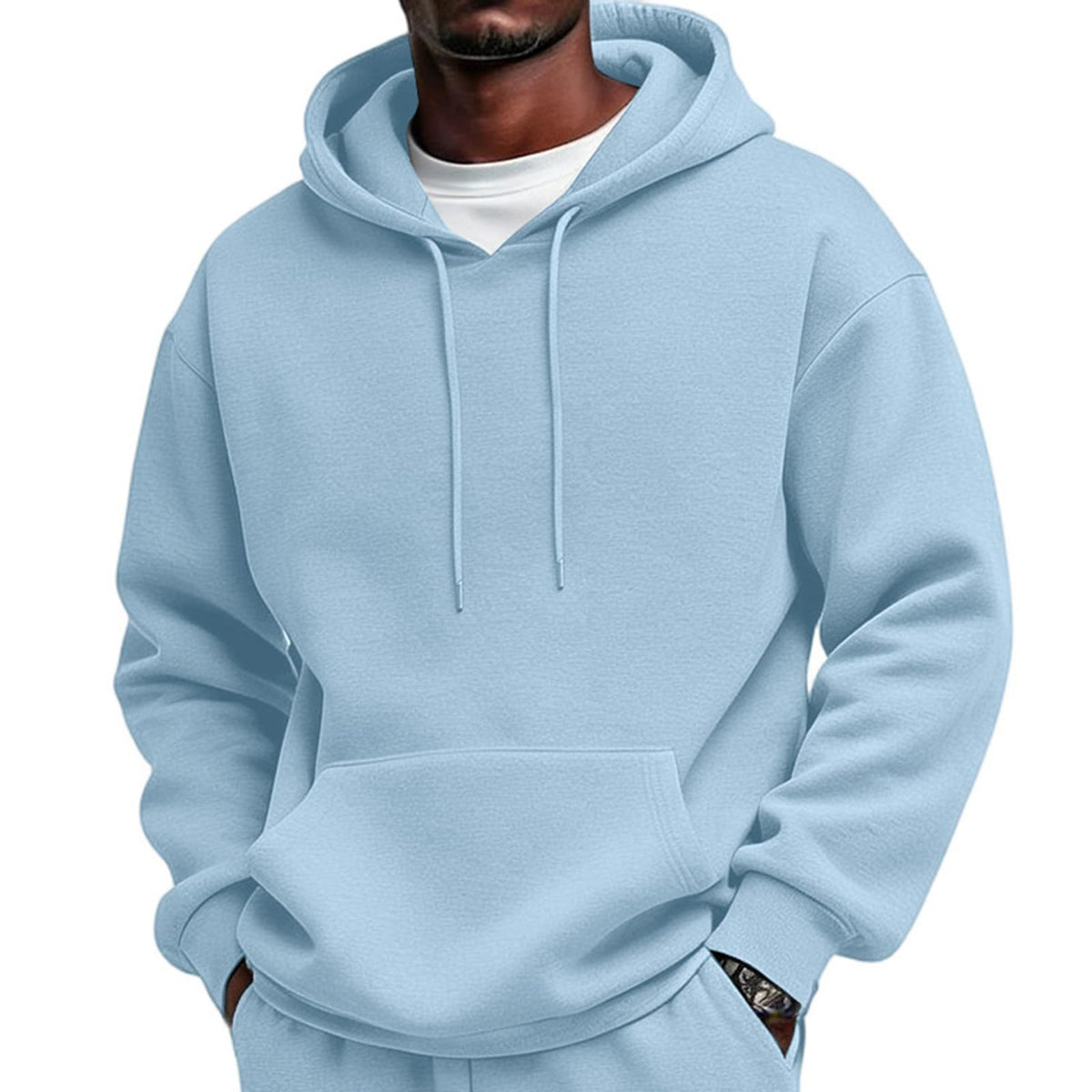 Oversized Hoodies for Men Casual Fleece Long Sleeve Hooded Sweatshirt