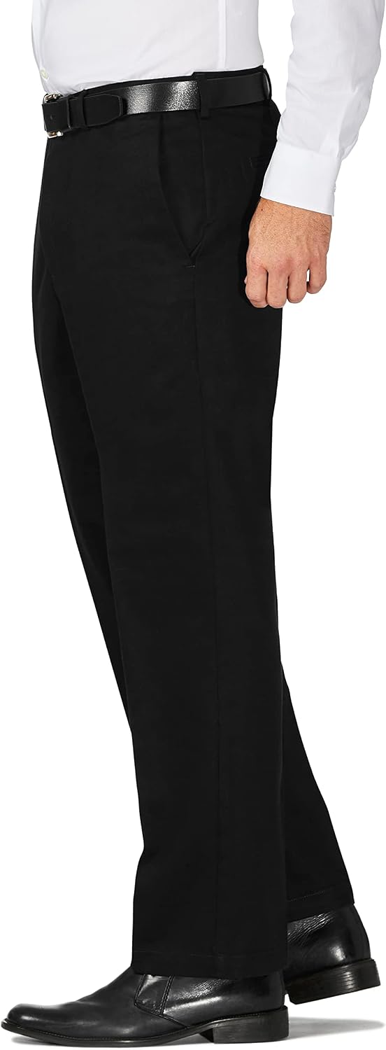 Haggar Men's Classic Fit Work to Weekend Business Casual Pant