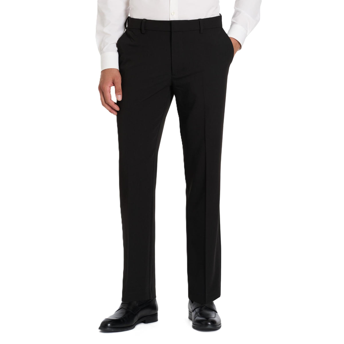 Van Heusen Men's Flex Flat Front Straight Fit Pant