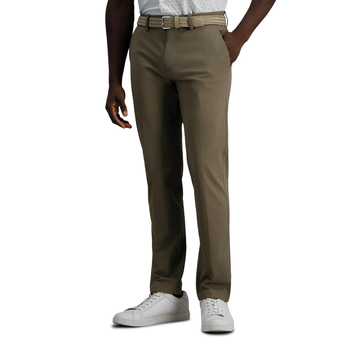 Haggar Sport Men's Straight Fit Travel Performance Pant