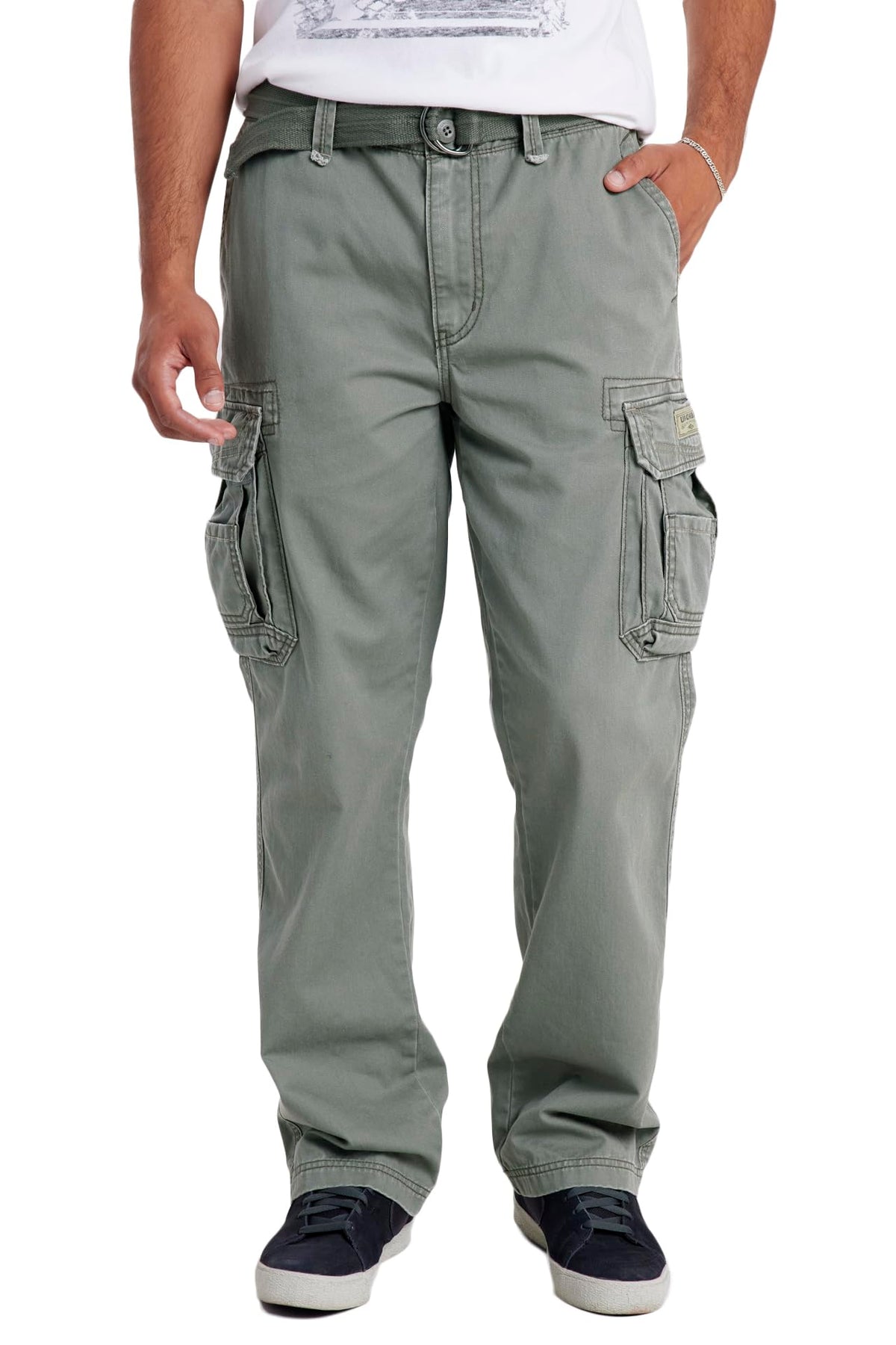 UNIONBAY Men's Survivor Iv Relaxed Fit Cargo Pant-Reg and Big and Tall Sizes