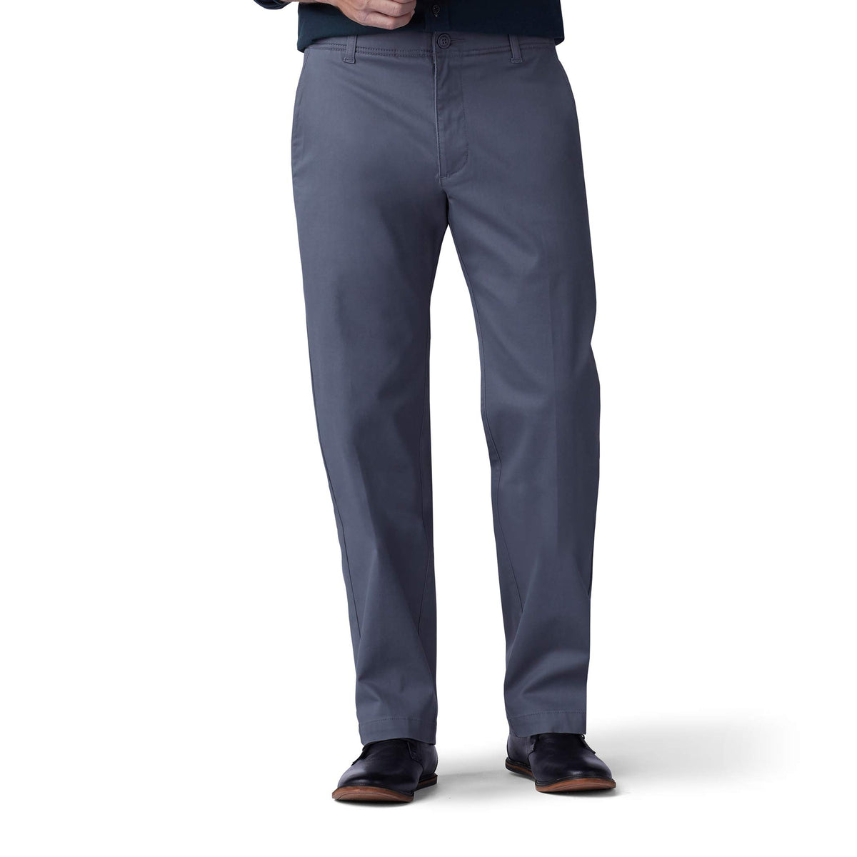 Lee Men's Extreme Motion Flat Front Regular Straight Pant