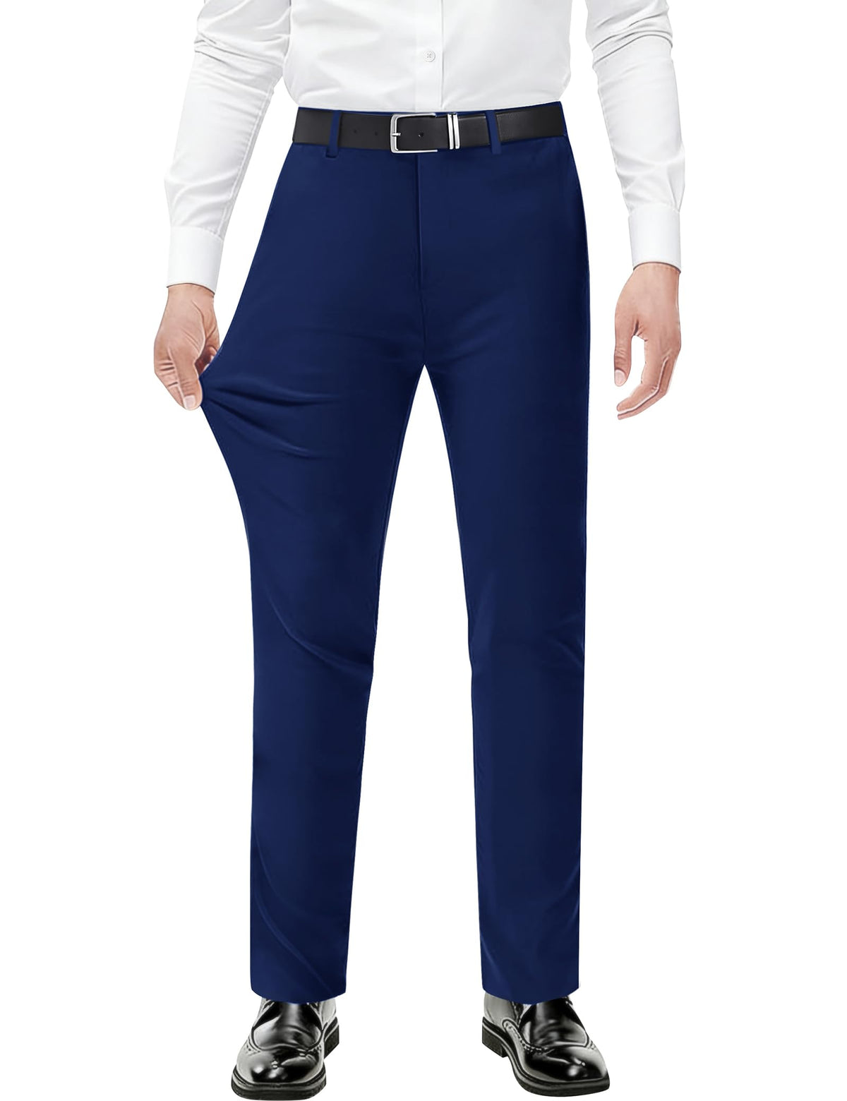 4-Way Stretch Men’s Dress Pants| 3 Fits: Slim/Regular/Plus