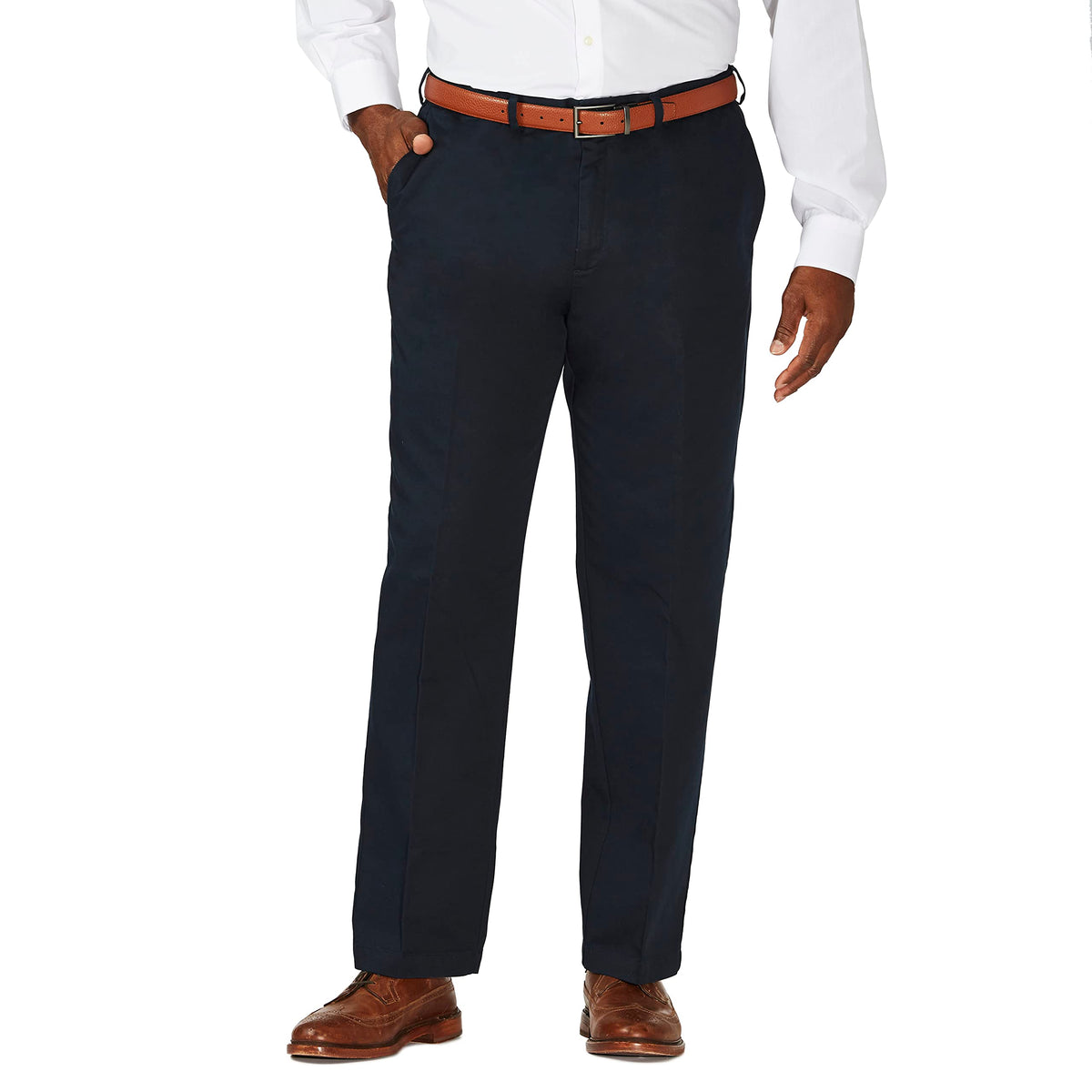 Haggar Men's Classic Fit Work to Weekend Business Casual Pant