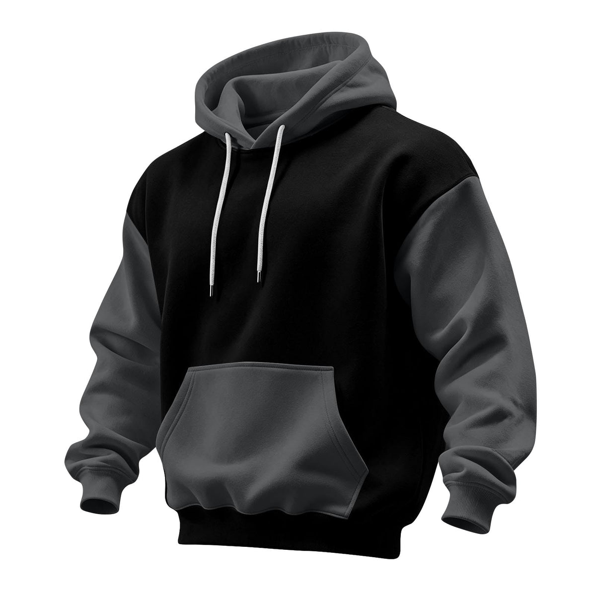 Mens Hoodies Long Sleeve with Pocket Pullover Hoodie Fashion Fall Winter Sweatshirt