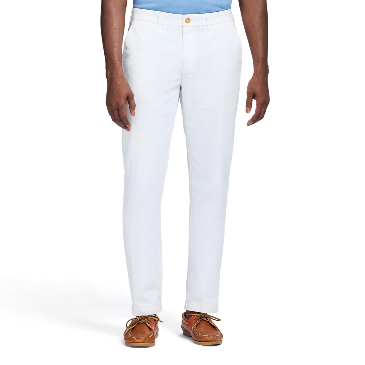 Izod Men's Performance Stretch Straight Fit Flat Front Chino Pant