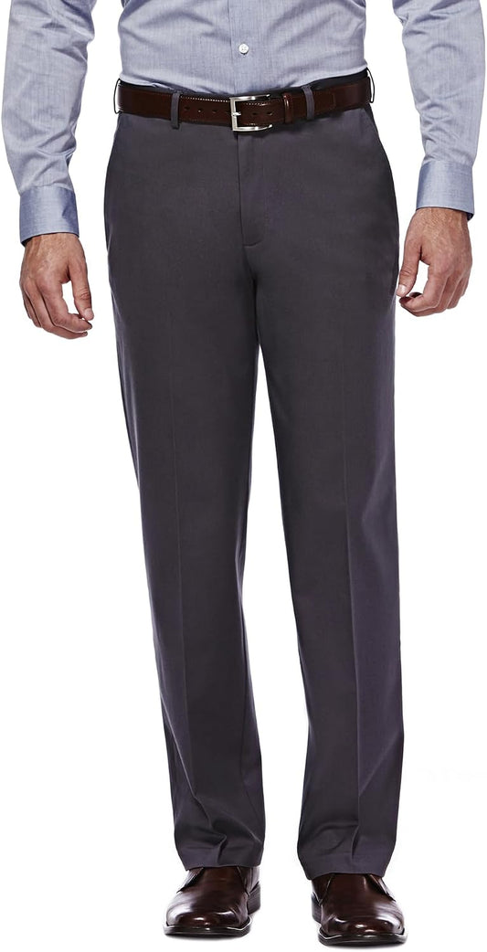 Haggar Men's Classic Fit Premium No Iron Khaki Pant