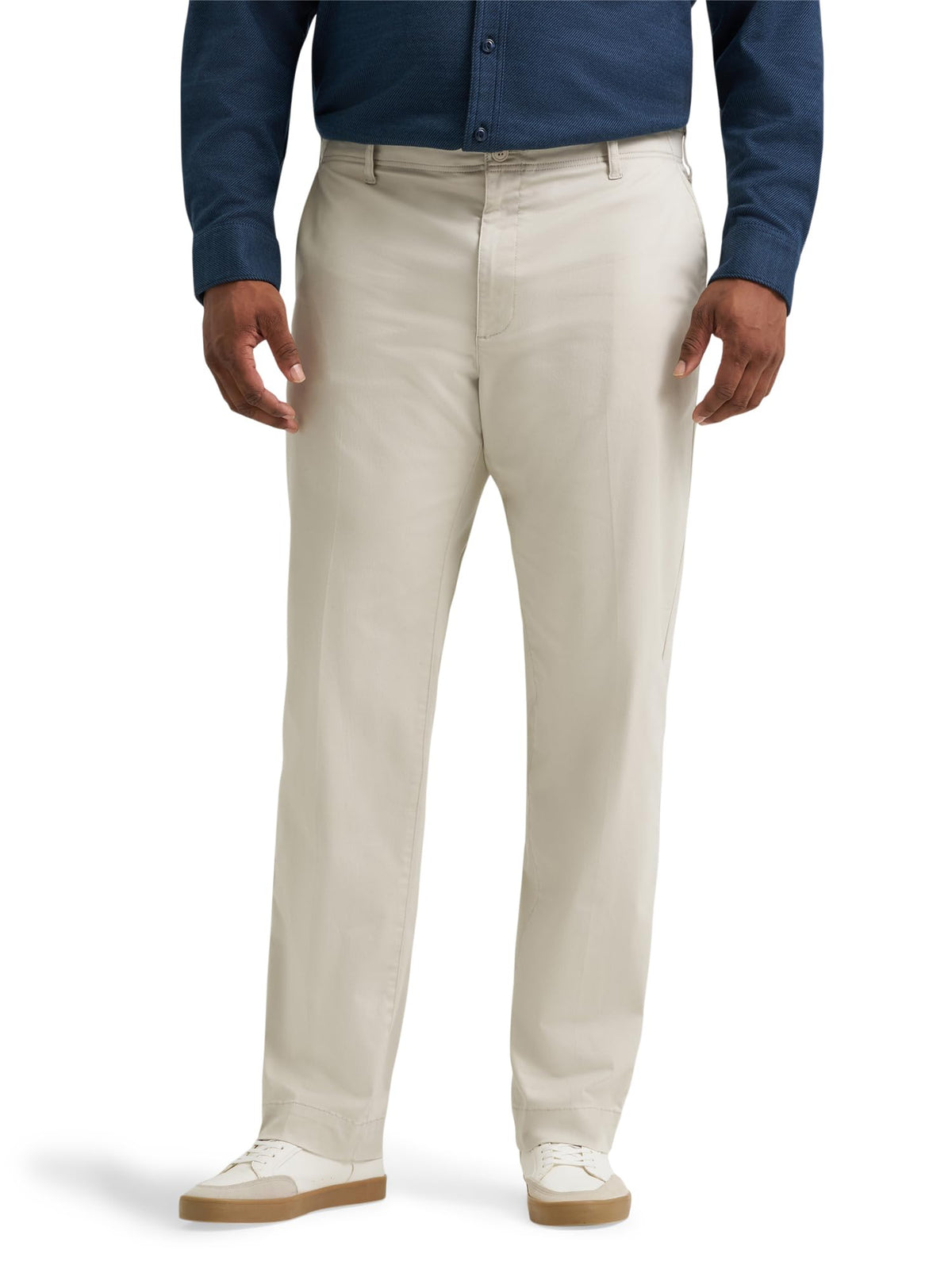 Lee Men's Big & Tall Extreme Motion Flat Front Regular Straight Pant