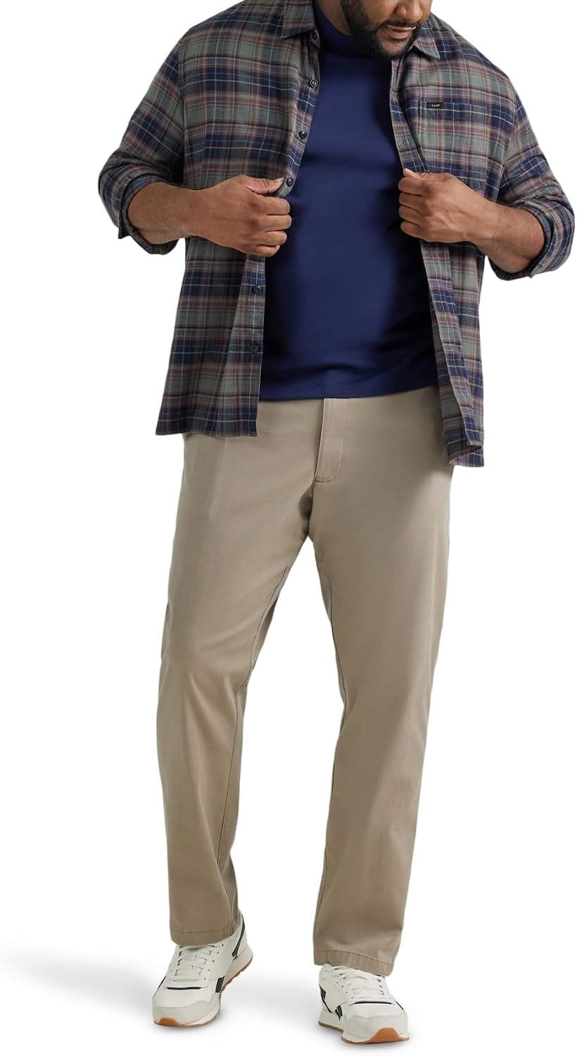 Lee Men's Big & Tall Performance Series Extreme Comfort Relaxed Pant