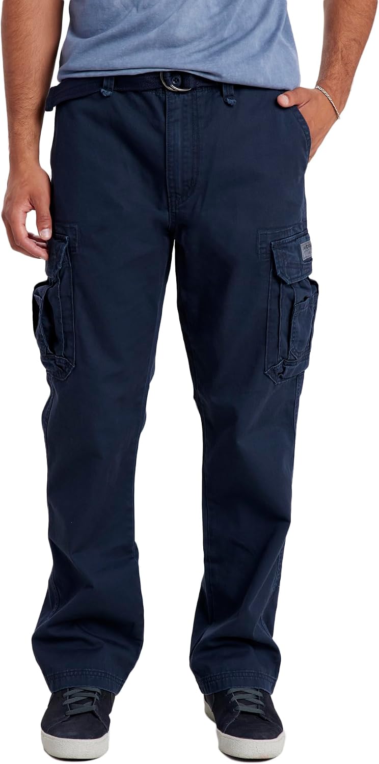 UNIONBAY Men's Survivor Iv Relaxed Fit Cargo Pant-Reg and Big and Tall Sizes