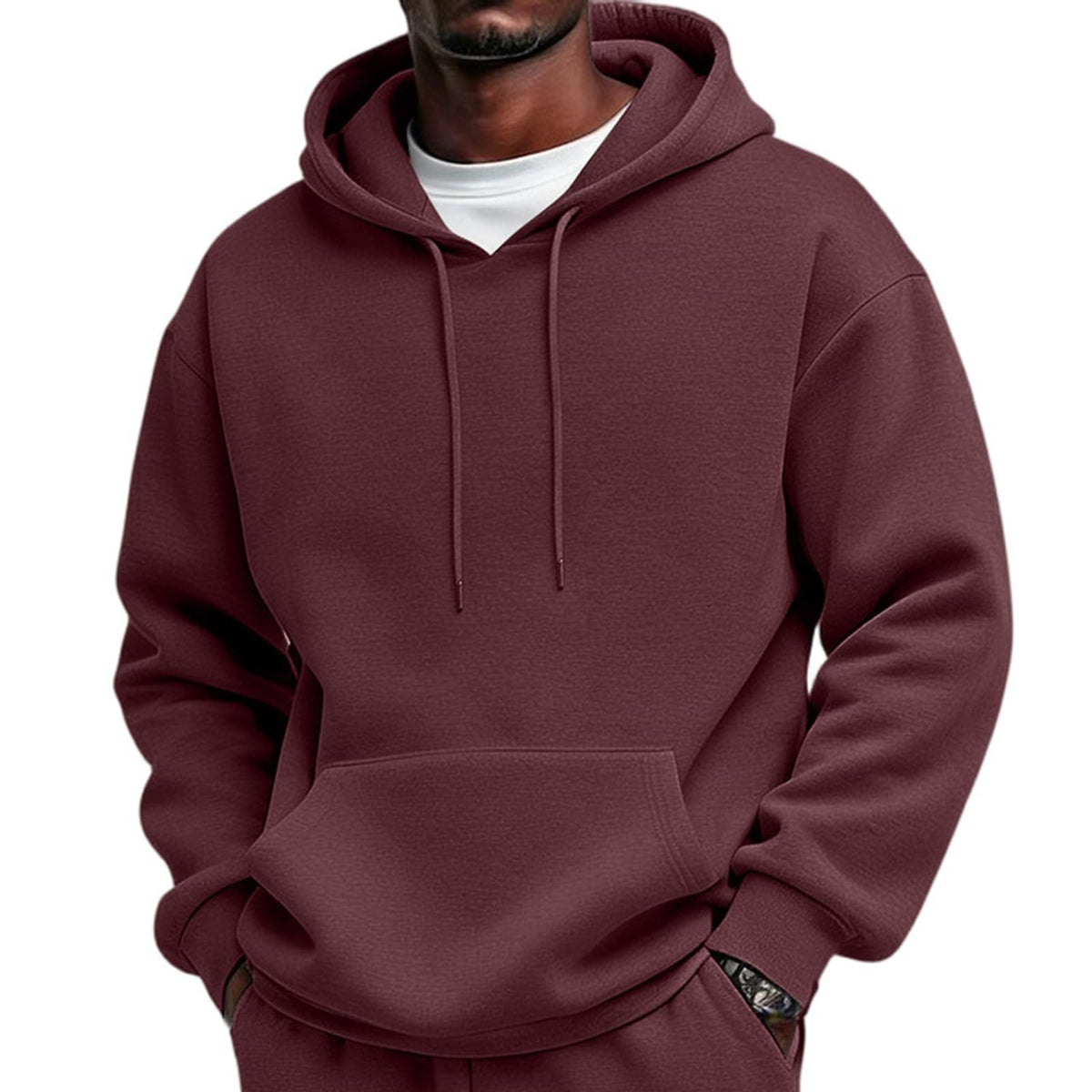 Oversized Hoodies for Men Casual Fleece Long Sleeve Hooded Sweatshirt