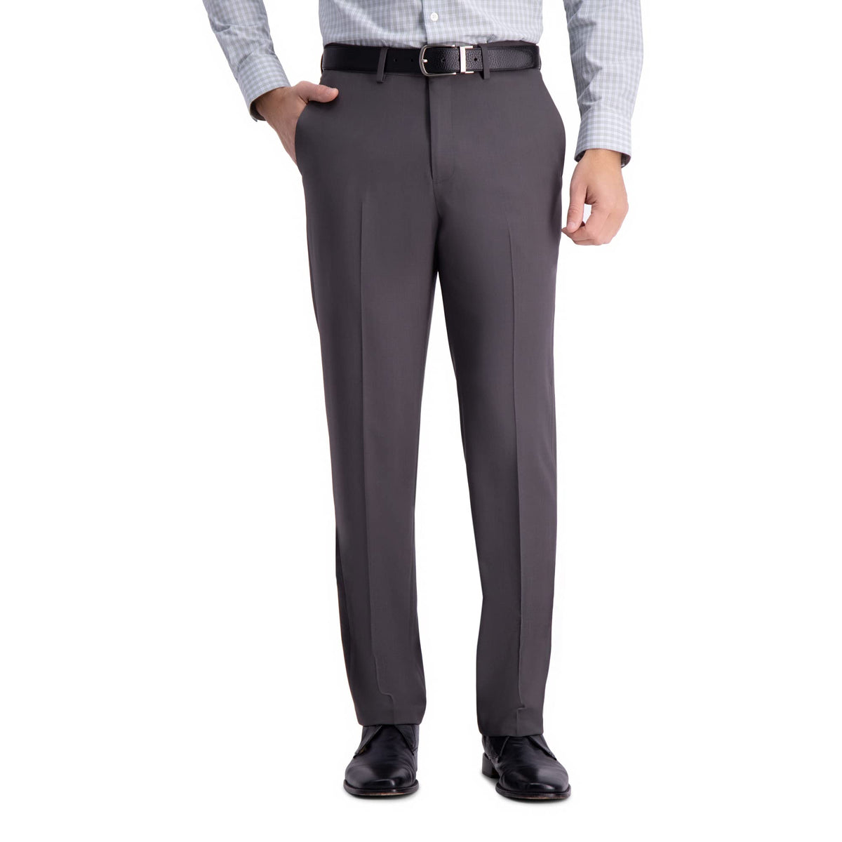Haggar Men's Straight Fit Premium Comfort Dress Pant