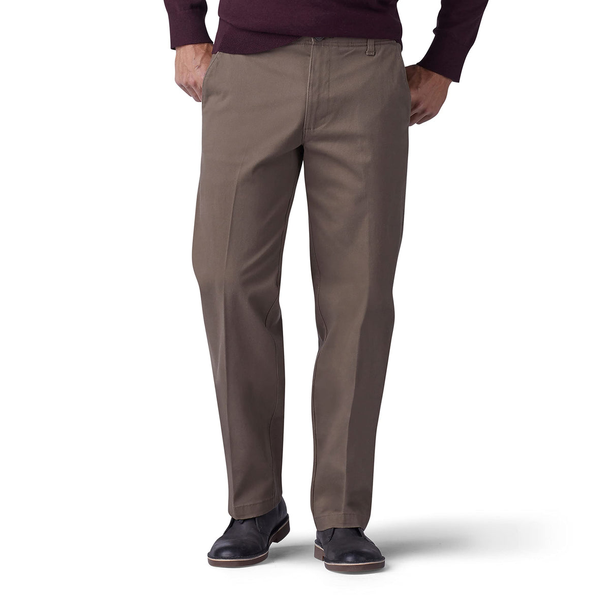 Lee Men's Big & Tall Extreme Motion Flat Front Regular Straight Pant