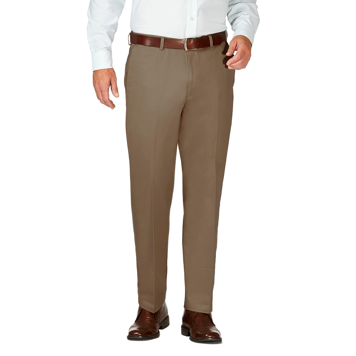 Haggar Men's Classic Fit Work to Weekend Business Casual Pant