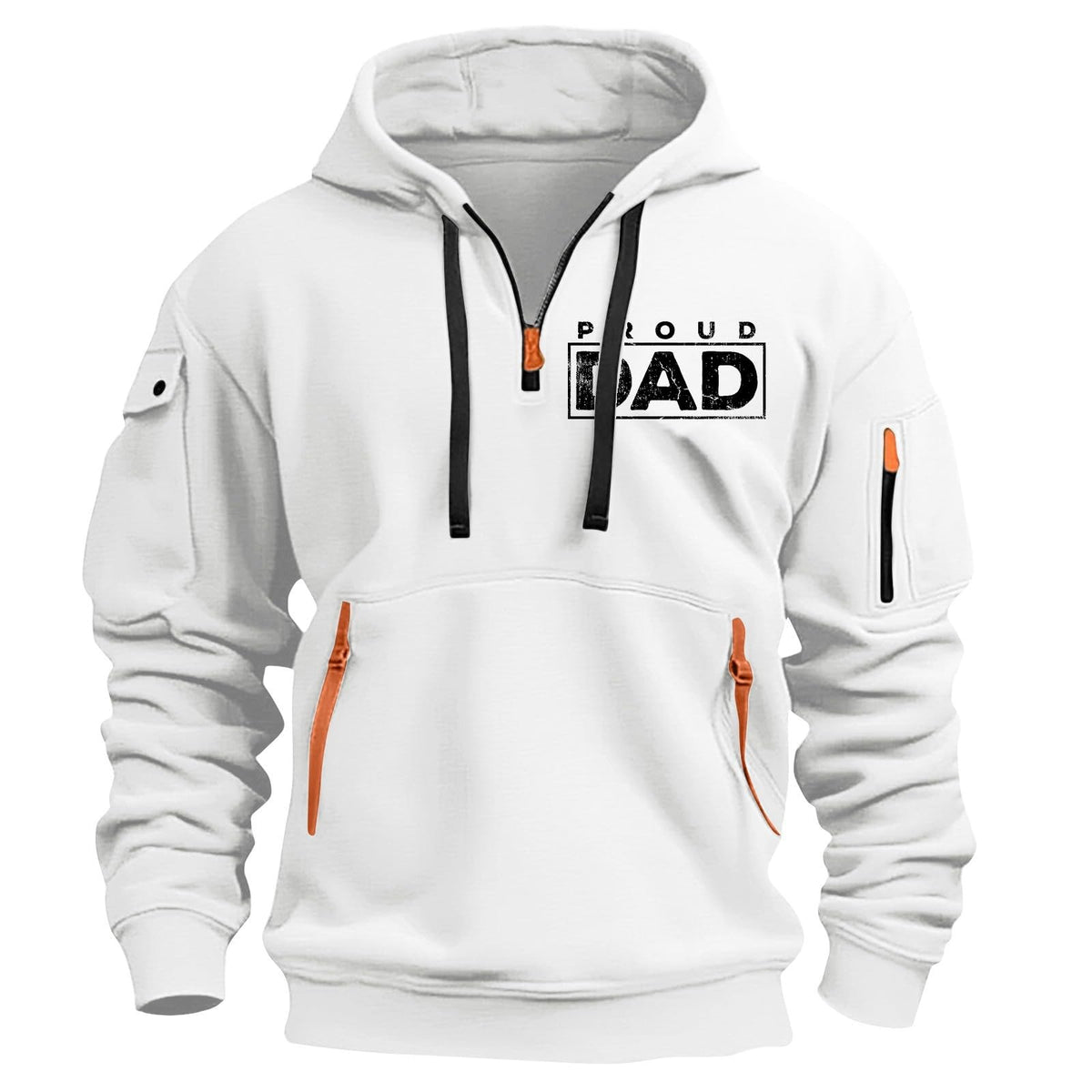 Mens Hoodies Quarter Zip Pullover Tactical Hoodie for Men Sweatshirt