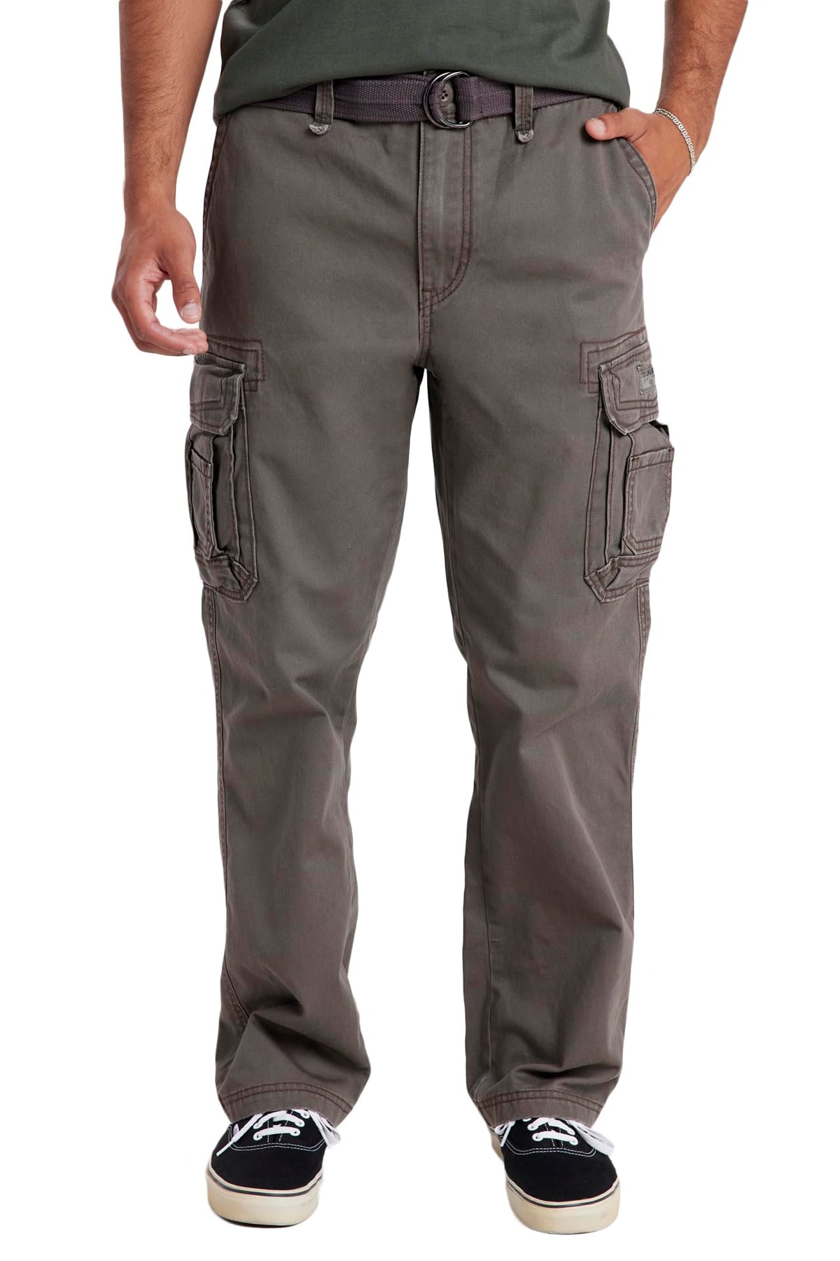 UNIONBAY Men's Survivor Iv Relaxed Fit Cargo Pant-Reg and Big and Tall Sizes