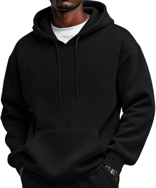 Oversized Hoodies for Men Casual Fleece Long Sleeve Hooded Sweatshirt