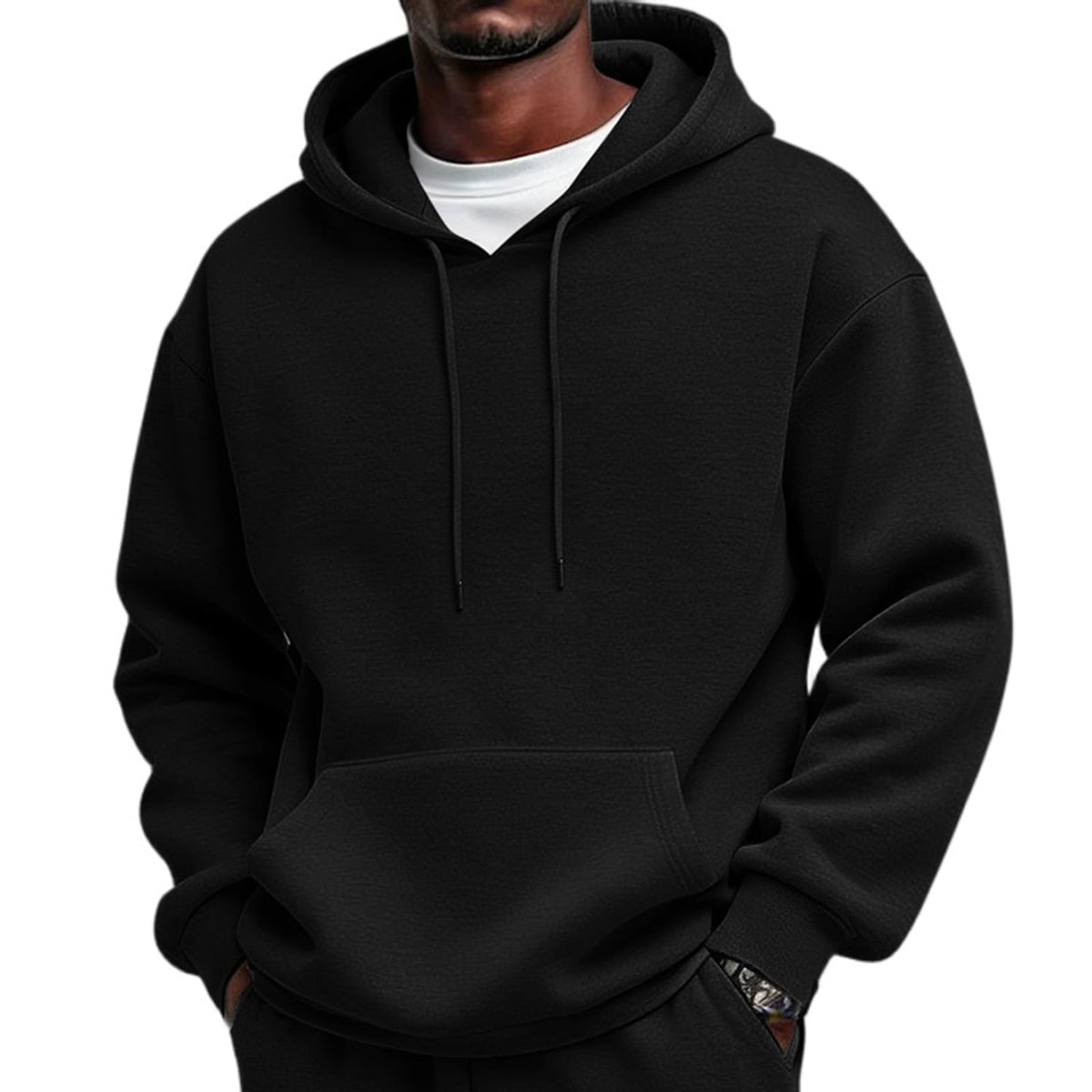 Oversized Hoodies for Men Casual Fleece Long Sleeve Hooded Sweatshirt