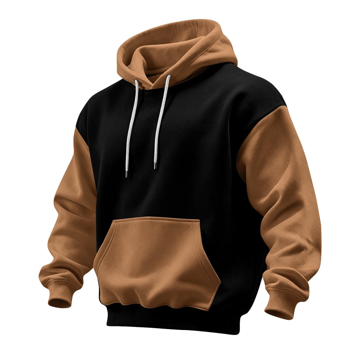 Mens Hoodies Long Sleeve with Pocket Pullover Hoodie Fashion Fall Winter Sweatshirt